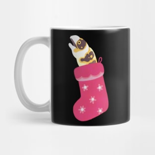 Christmas snowflake moray Mug